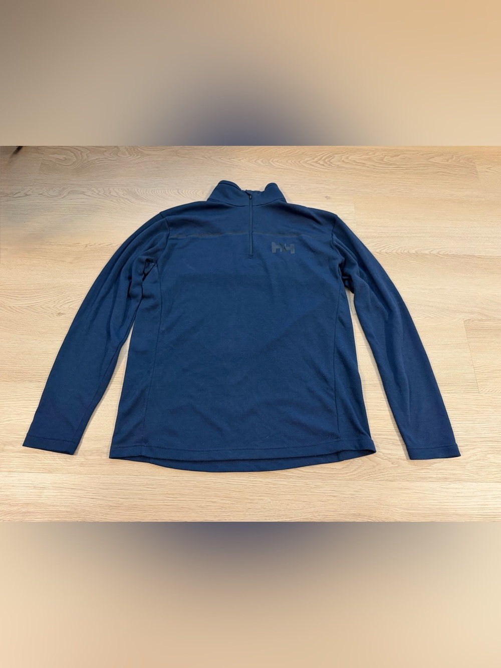 Helly Hansen Men's Long Sleeve 1/4 Zip Pullover Blue Size L
